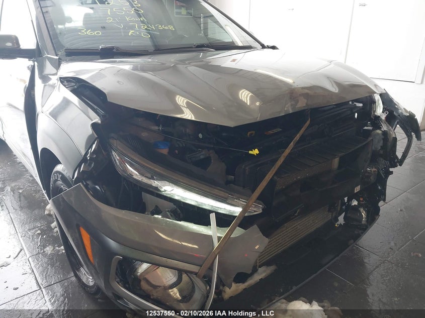 2021 Hyundai Kona Limited VIN: KM8K3CA57MU724368 Lot: 12537550