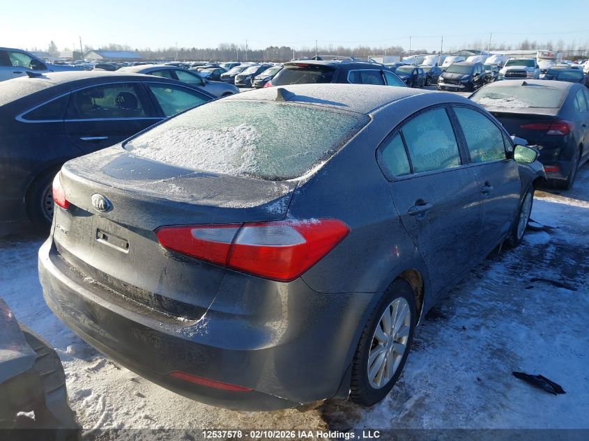 2014 Kia Forte Lx VIN: KNAFX4A63E5126294 Lot: 12537578