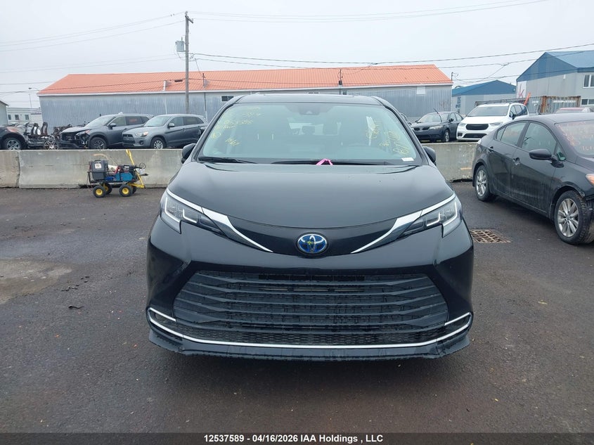 2022 Toyota Sienna VIN: 5TDGRKEC6NS083358 Lot: 12537589