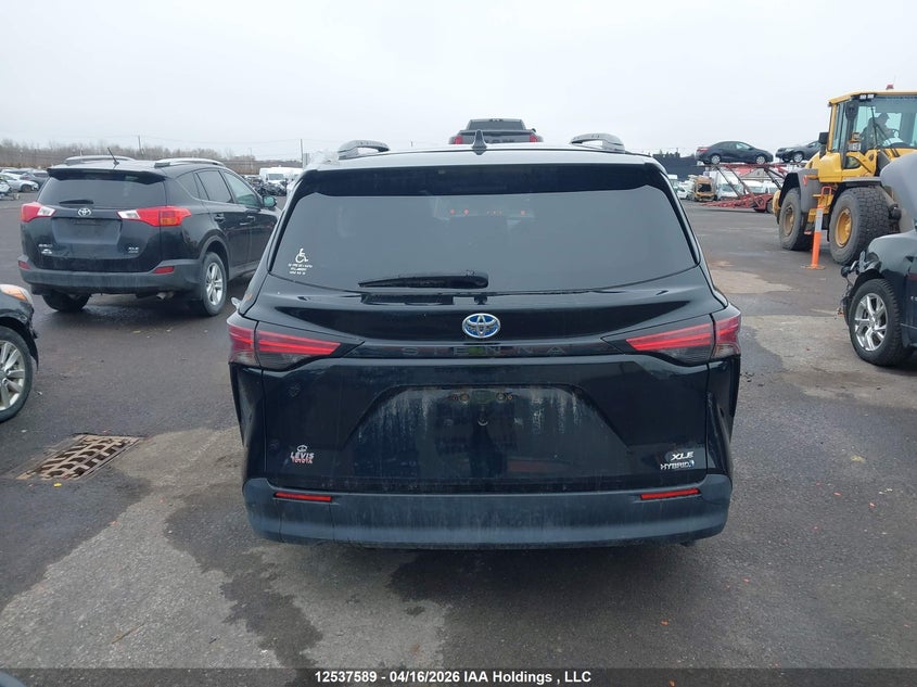 2022 Toyota Sienna VIN: 5TDGRKEC6NS083358 Lot: 12537589