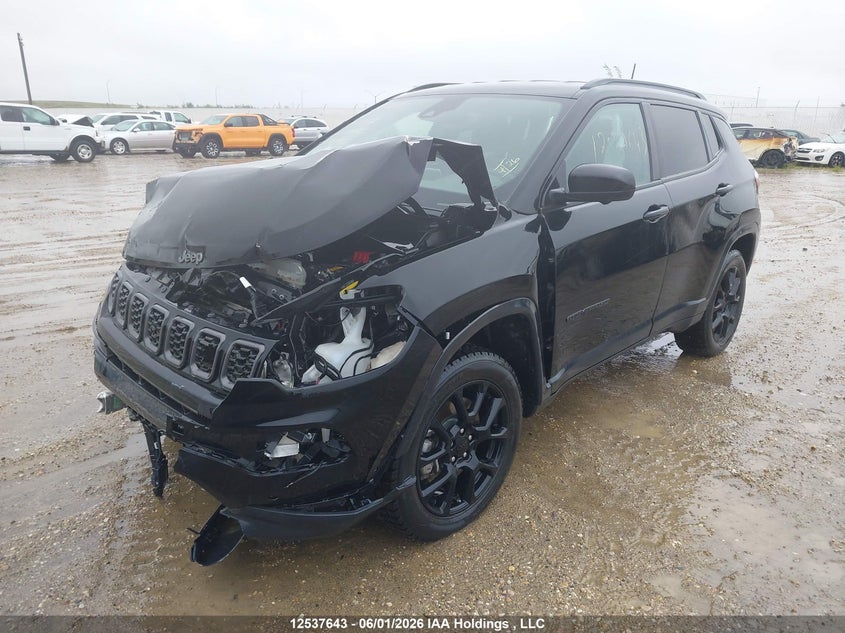 2024 Jeep Compass 2.0 Altitude Black Lot 111012537643 Vin 3C4NJDFN8RT161967