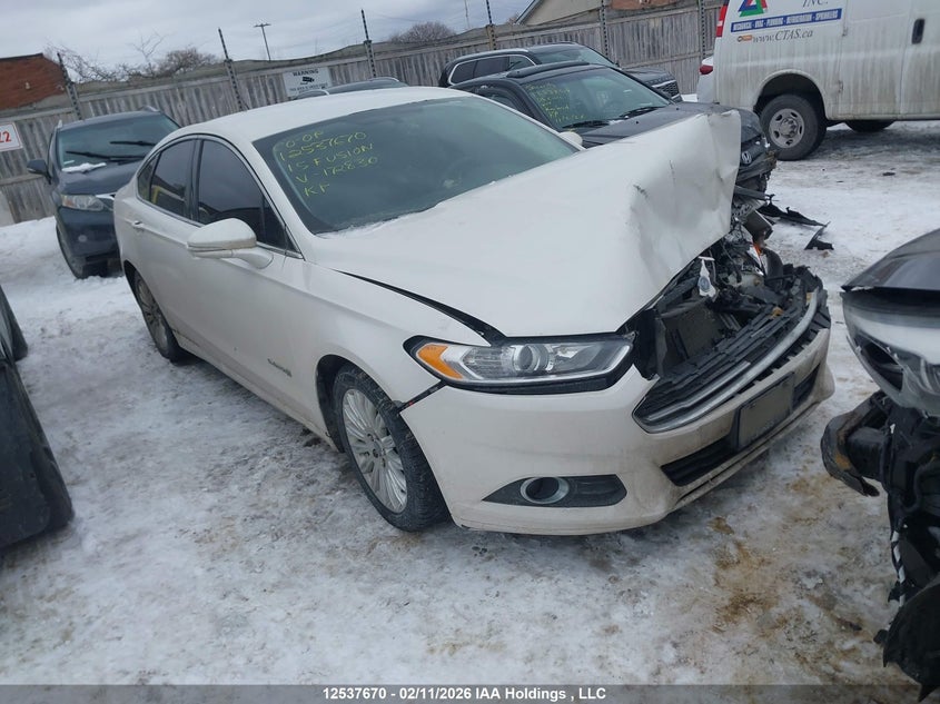 3FA6P0LU6FR172830 2015 Ford Fusion Hybrid Se auction photo 1