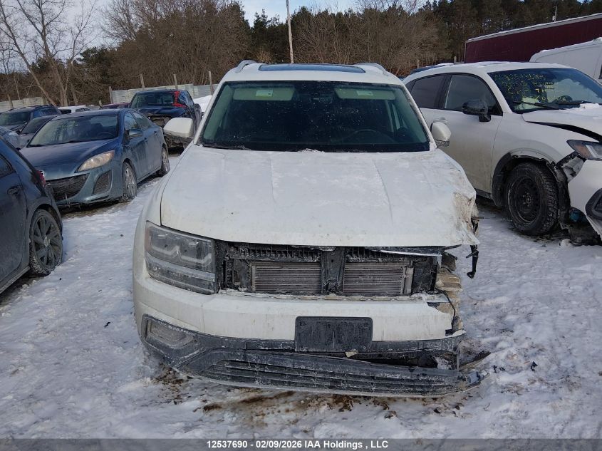 2019 Volkswagen Atlas 3.6 Fsi Highline VIN: 1V2MR2CAXKC519001 Lot: 12537690