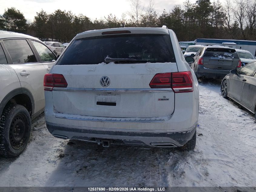 2019 Volkswagen Atlas 3.6 Fsi Highline VIN: 1V2MR2CAXKC519001 Lot: 12537690