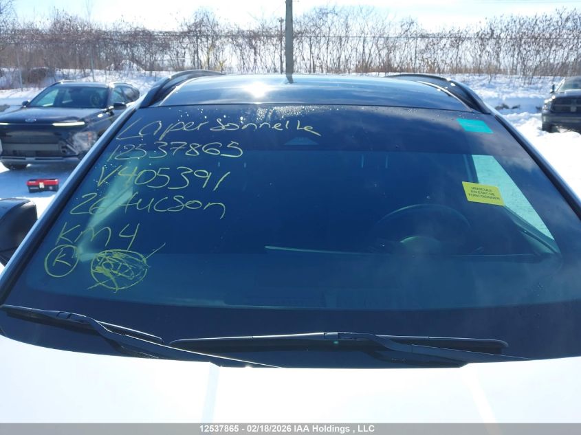 2026 Hyundai Tucson Sel Convenience VIN: KM8JCDD16TU405391 Lot: 12537865