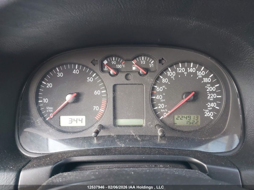 2003 Volkswagen Jetta Gls 2.0L VIN: 3VWSK29M73M066757 Lot: 12537946