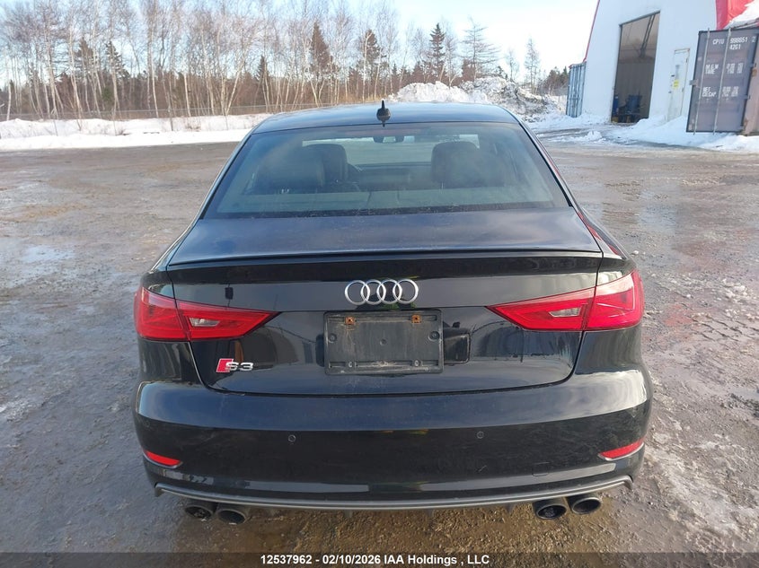 2016 Audi S3 2.0T Technik VIN: WAUF1GFF3G1078673 Lot: 12537962