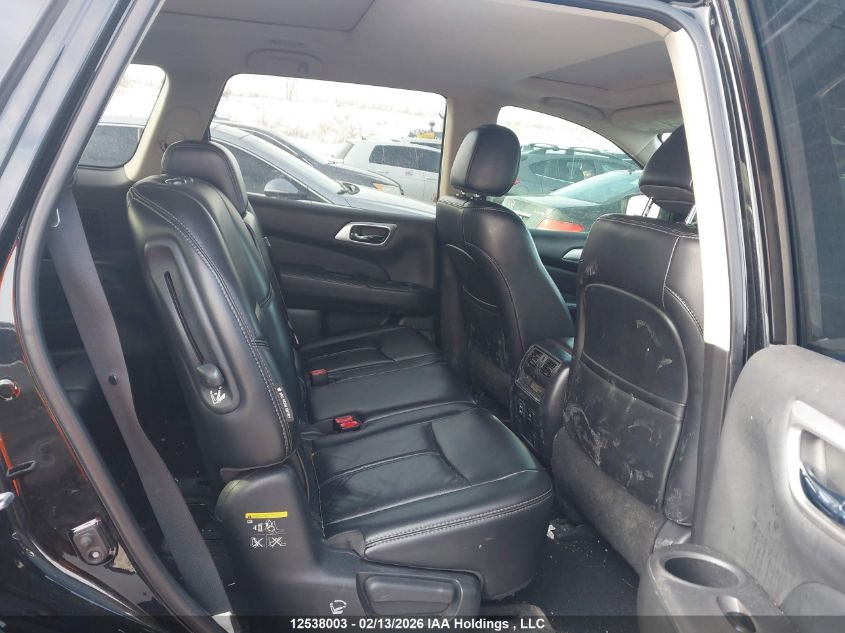 2018 Nissan Pathfinder Midnight Edition/Platinum/S/Sl Premium/Sv Tech VIN: 5N1DR2MM4JC645116 Lot: 12538003