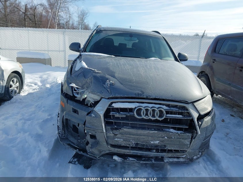 2016 Audi Q3 2.0T Komfort VIN: WA1EFCFS8GR016185 Lot: 12538015