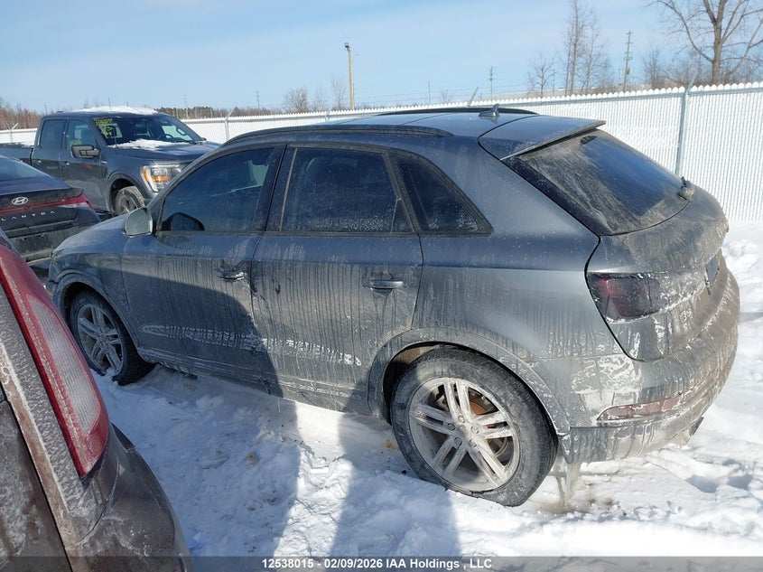 2016 Audi Q3 2.0T Komfort VIN: WA1EFCFS8GR016185 Lot: 12538015