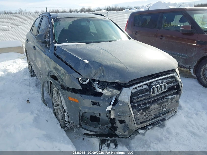 2016 Audi Q3 2.0T Komfort VIN: WA1EFCFS8GR016185 Lot: 12538015