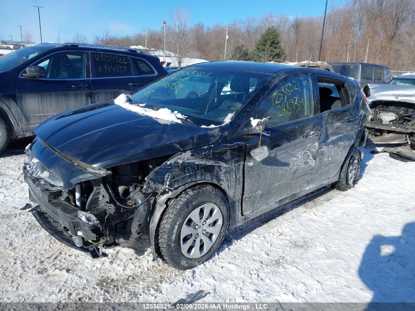 2016 Hyundai Accent VIN: KMHCT5AE8GU286934 Lot: 12538021