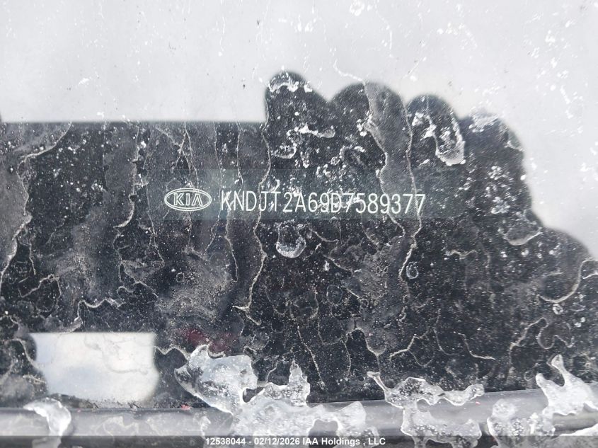 2013 Kia Soul 2.0L 2U/2.0L 4U/2.0L 4U Burner/2.0L 4U Luxury/2.0L 4U Retro VIN: KNDJT2A69D7589377 Lot: 12538044