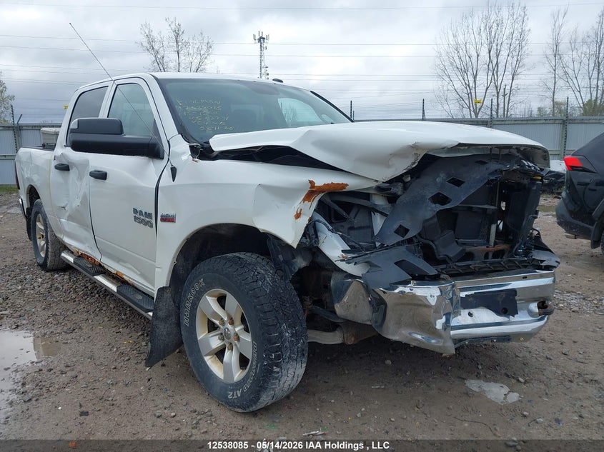 2015 Ram 1500 5.7 St White Lot 111012538085 Vin 3C6RR7KT1FG543771