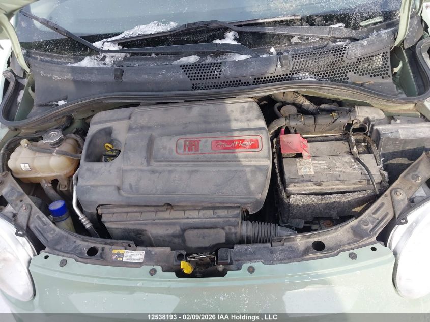 2013 Fiat 500 Pop VIN: 3C3CFFAR9DT542464 Lot: 12538193