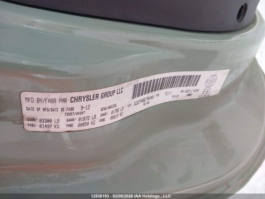 2013 Fiat 500 Pop VIN: 3C3CFFAR9DT542464 Lot: 12538193