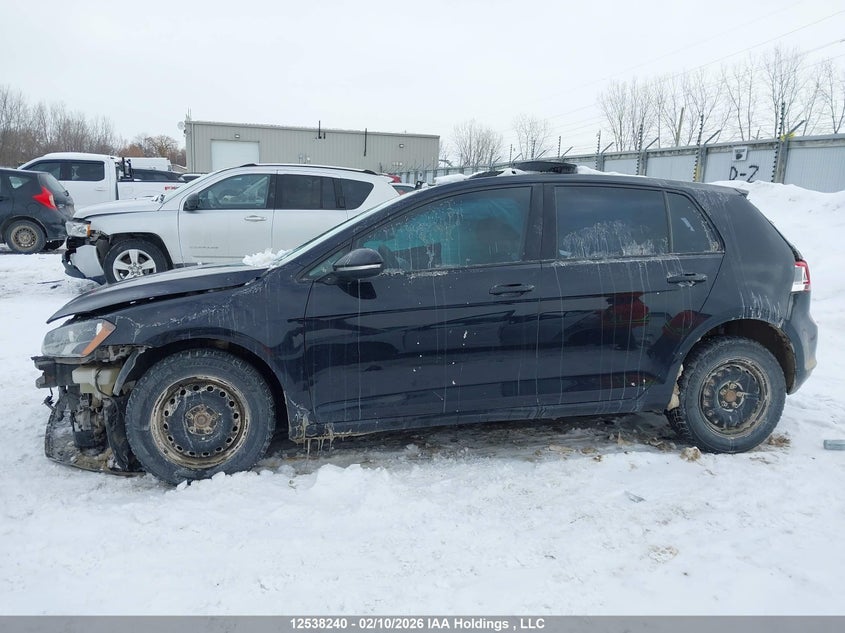 2016 Volkswagen Golf S VIN: 3VW117AUXGM036729 Lot: 12538240