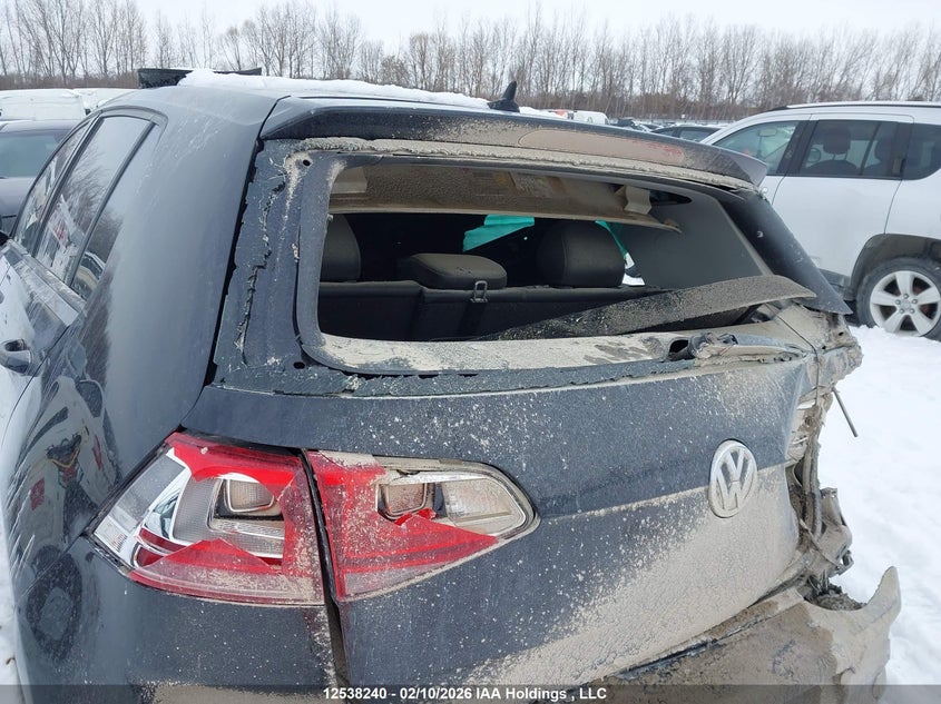 2016 Volkswagen Golf S VIN: 3VW117AUXGM036729 Lot: 12538240