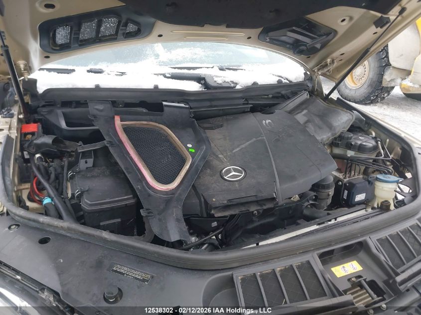 2012 Mercedes-Benz Ml 350 Bluetec VIN: 4JGDA2EB6CA076014 Lot: 12538302