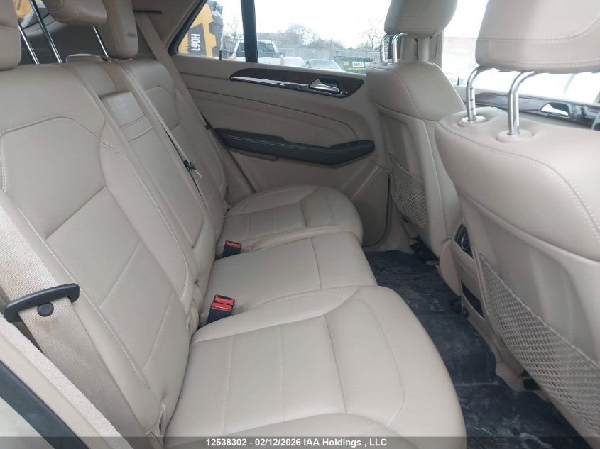 2012 Mercedes-Benz Ml 350 Bluetec VIN: 4JGDA2EB6CA076014 Lot: 12538302