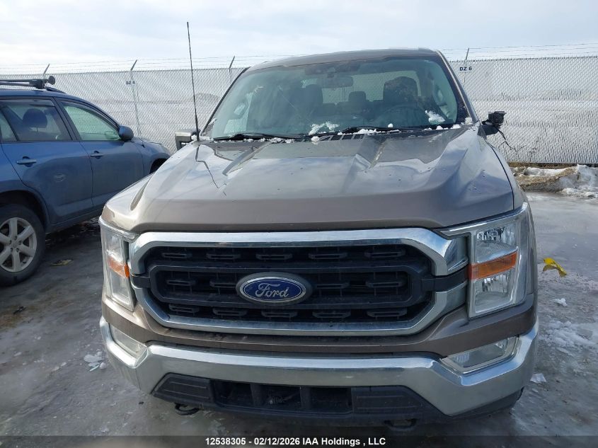 2021 Ford F150 Supercrew VIN: 1FTFW1E89MFC52653 Lot: 12538305