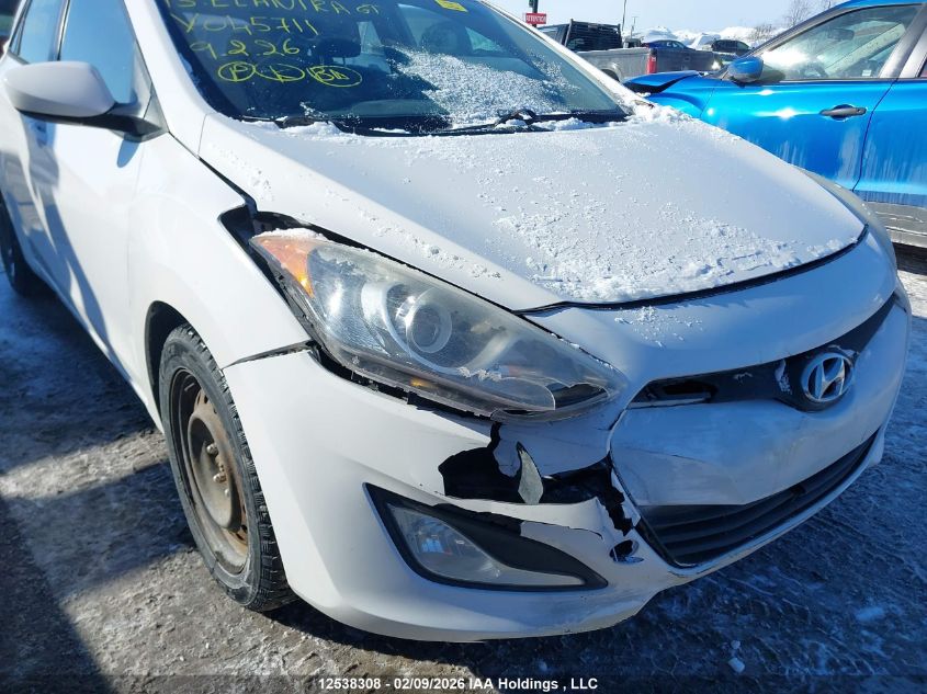 2013 Hyundai Elantra Gt VIN: KMHD35LE4DU045711 Lot: 12538308