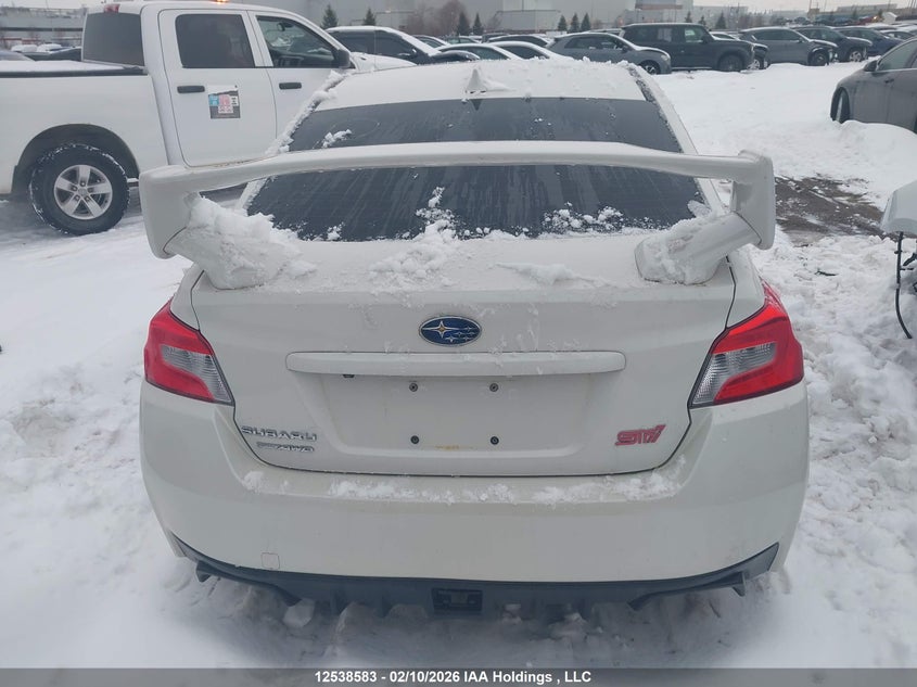 2016 Subaru Wrx Sti Limited VIN: JF1VA2Y62G9806988 Lot: 12538583