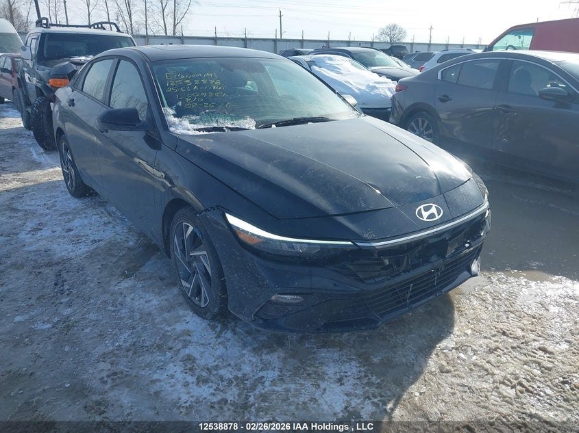 KMHLM4DG3SU009864 2025 Hyundai Elantra Preferred W/Tech Package auction photo 1