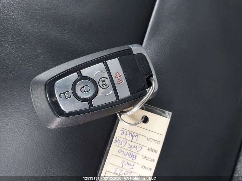 2023 Ford Bronco Sport Outer Banks VIN: 3FMCR9C6XPRE12116 Lot: 12539131