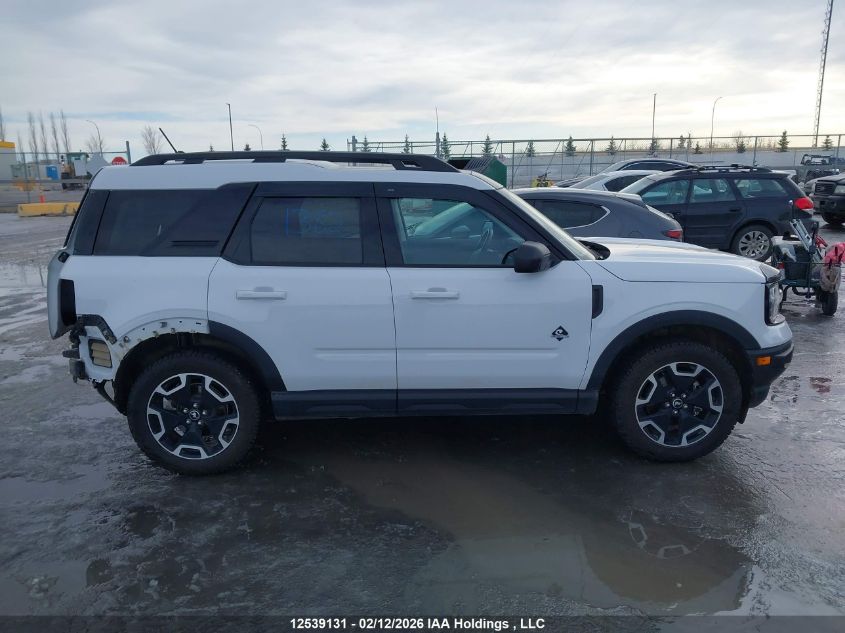 2023 Ford Bronco Sport Outer Banks VIN: 3FMCR9C6XPRE12116 Lot: 12539131