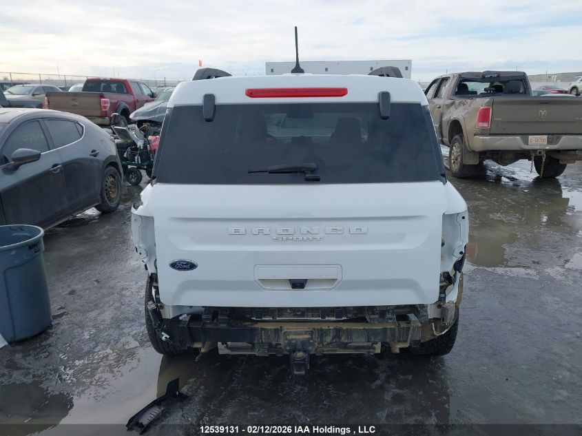 2023 Ford Bronco Sport Outer Banks VIN: 3FMCR9C6XPRE12116 Lot: 12539131