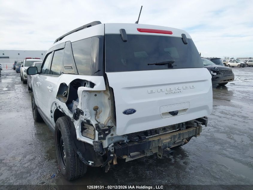 2023 Ford Bronco Sport Outer Banks VIN: 3FMCR9C6XPRE12116 Lot: 12539131