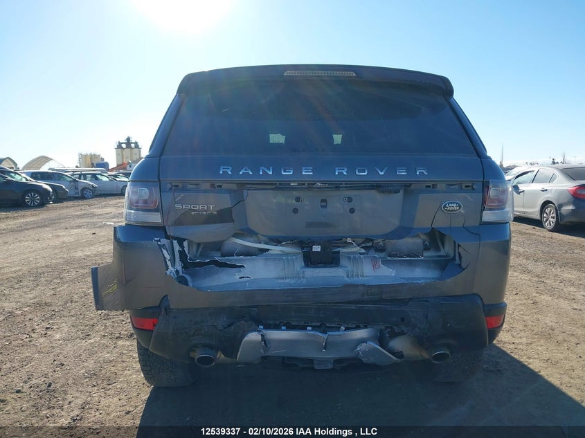 2016 Land Rover Range Rover Sport Diesel Td6 Hse VIN: SALWR2KF5GA546576 Lot: 12539337