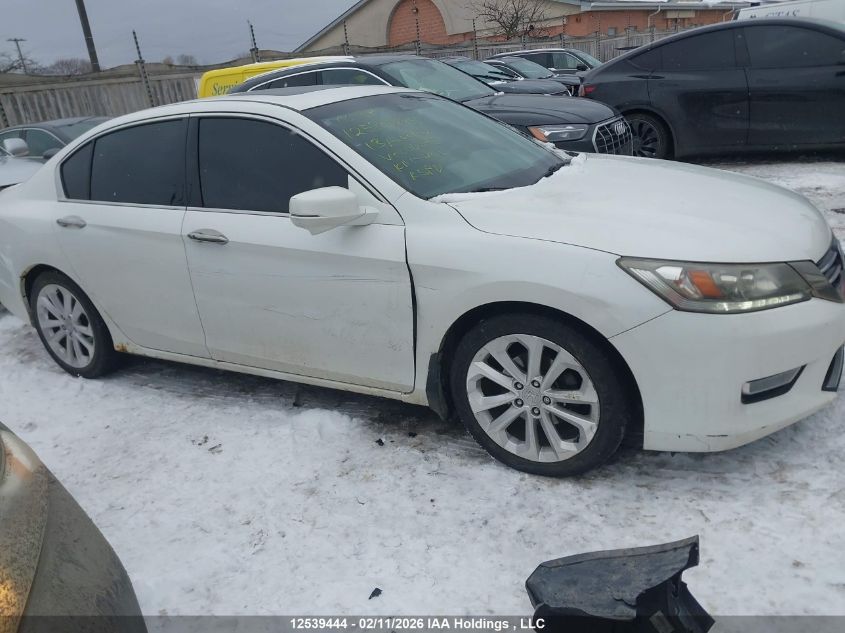 2013 Honda Accord Touring V6 VIN: 1HGCR3F92DA800245 Lot: 12539444