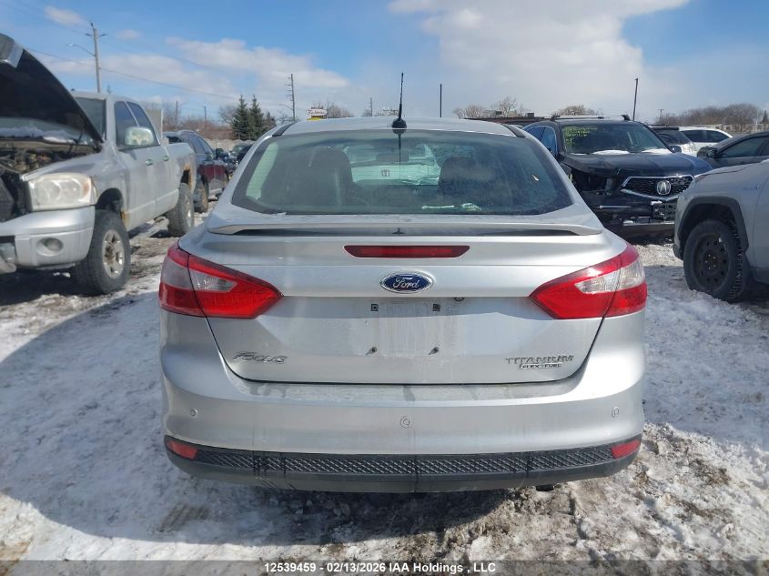 2014 Ford Focus Titanium VIN: 1FADP3J22EL158494 Lot: 12539459