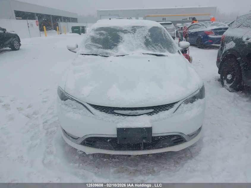 2016 Chrysler 200 C VIN: 1C3CCCCG4GN197108 Lot: 12539608