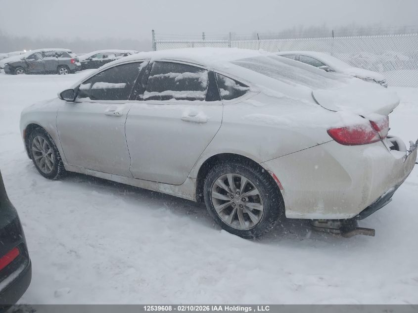 2016 Chrysler 200 C VIN: 1C3CCCCG4GN197108 Lot: 12539608