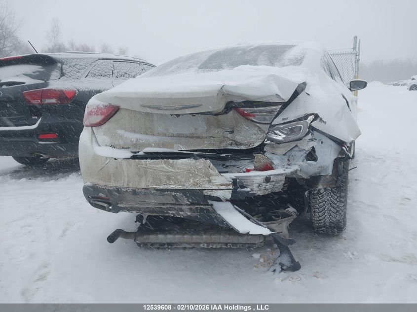 2016 Chrysler 200 C VIN: 1C3CCCCG4GN197108 Lot: 12539608