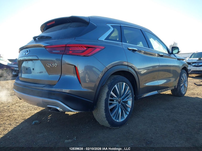 2025 INFINITI QX50 SPORT UTILITY VEHICLE 2.0L I-4 DI, DOHC, VVT, TURBO, 268HP