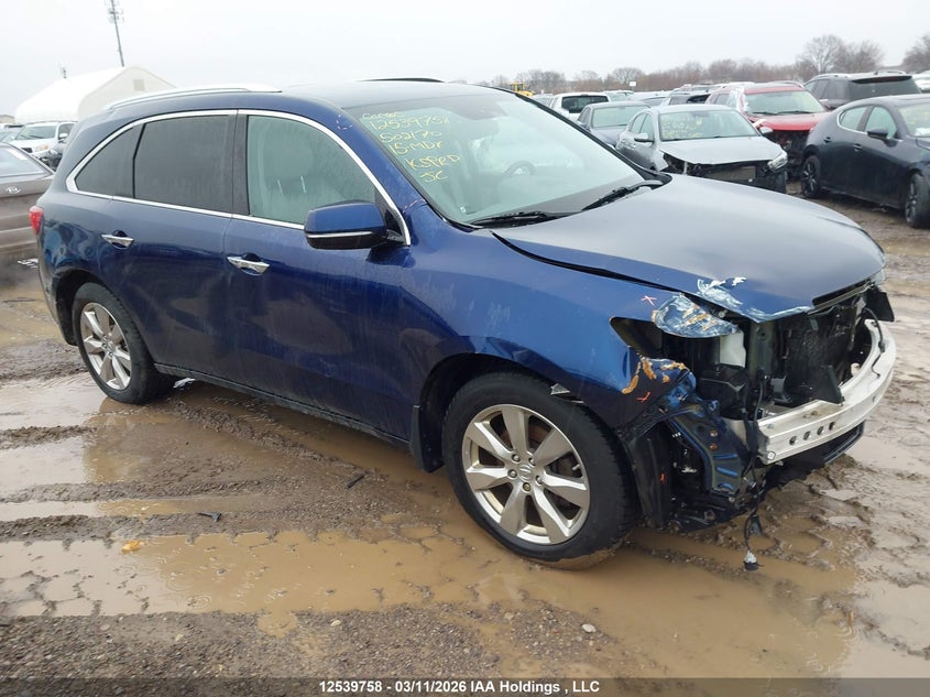 5FRYD4H80FB502170 2015 Acura Mdx Advance auction photo 1