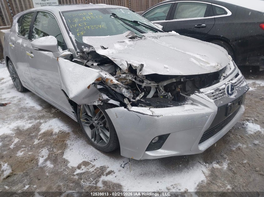 2014 Lexus Ct 200H VIN: JTHKD5BH8E2193540 Lot: 12539813