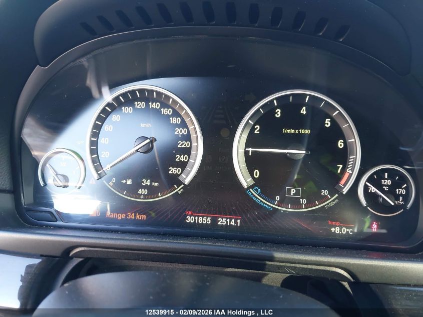 2012 BMW 535I xDrive VIN: WBAFU7C54CDU57287 Lot: 12539915