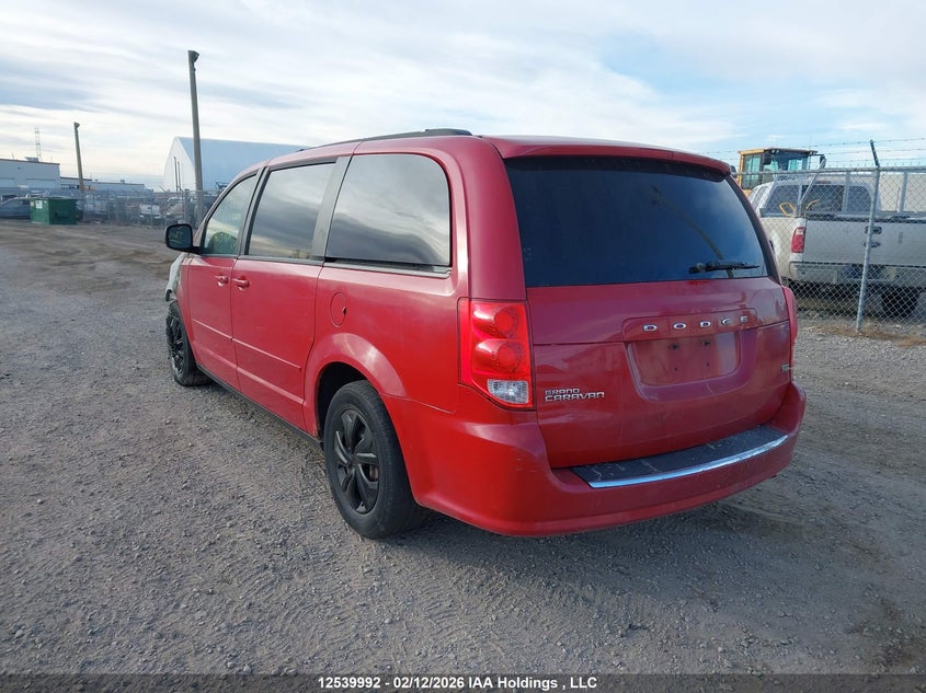 2013 Dodge Grand caravan 3.6 Se Red Lot 111012539992 Vin 2C4RDGBG4DR500981