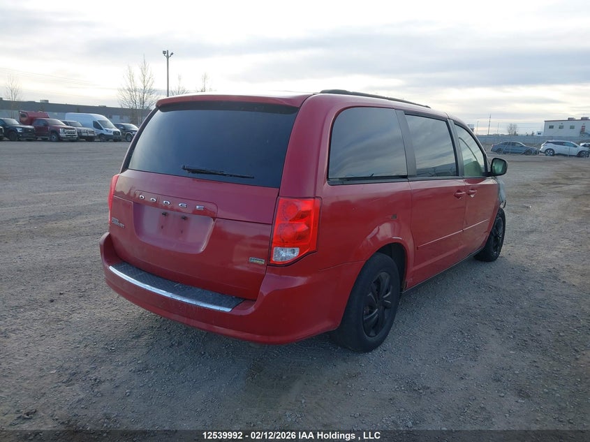 2013 Dodge Grand caravan 3.6 Se Red Lot 111012539992 Vin 2C4RDGBG4DR500981