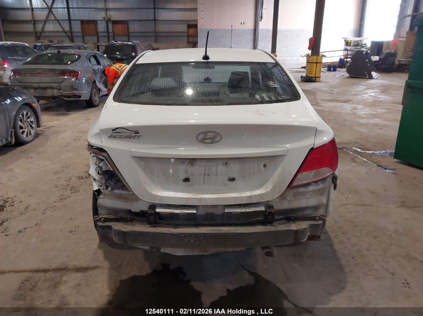 2016 Hyundai Accent Se VIN: KMHCT4AE8GU984633 Lot: 12540111