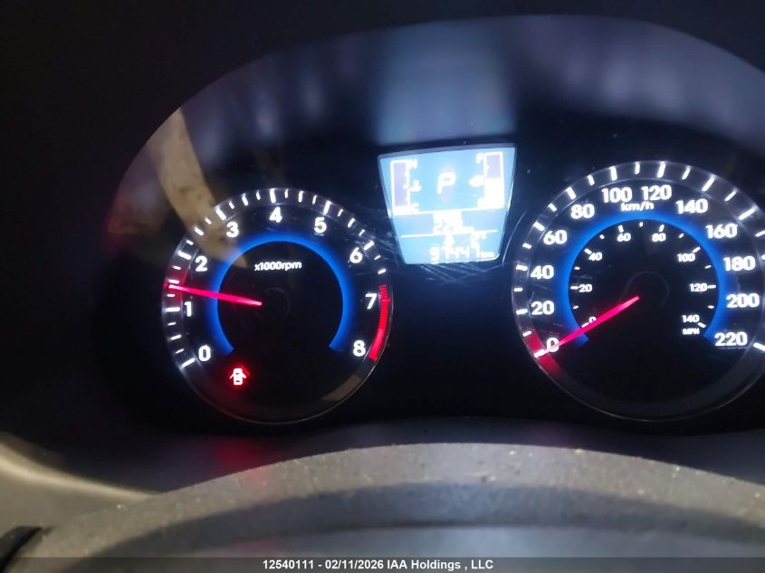 2016 Hyundai Accent Se VIN: KMHCT4AE8GU984633 Lot: 12540111