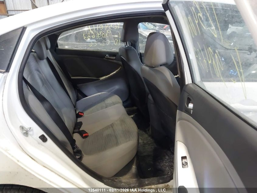 2016 Hyundai Accent Se VIN: KMHCT4AE8GU984633 Lot: 12540111