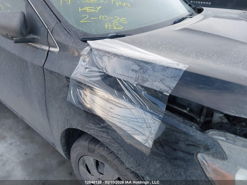 2017 Nissan Sentra VIN: 3N1AB7AP0HL679580 Lot: 12540120