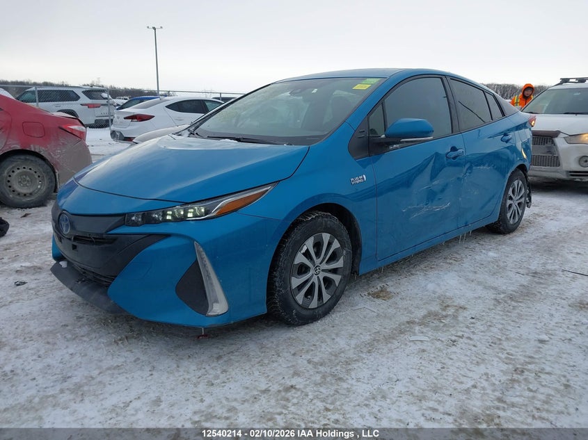 Vin: jtdkamfp9n3207087, lot: 2931126, toyota prius prime 20222