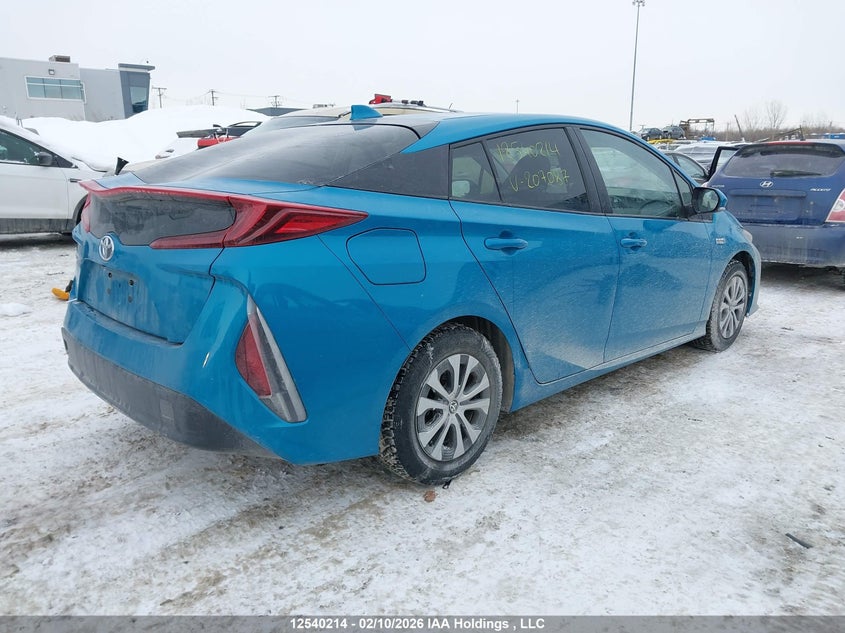 Vin: jtdkamfp9n3207087, lot: 2931126, toyota prius prime 20224
